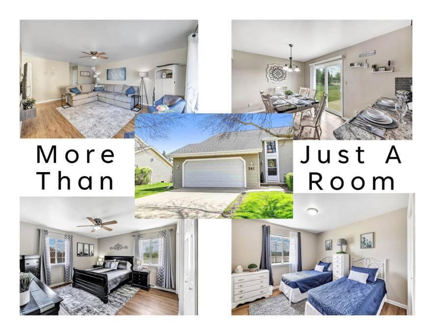 Serene 3 Bedroom Home, Nrm, Wi-Fi, Parking, Queen Bed De Pere المظهر الخارجي الصورة
